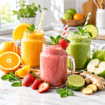۵ ترکیب شگفت‌انگیز آبمیوه و اسموتی طبیعی برای تقویت ایمنی و چربی‌سوزی
